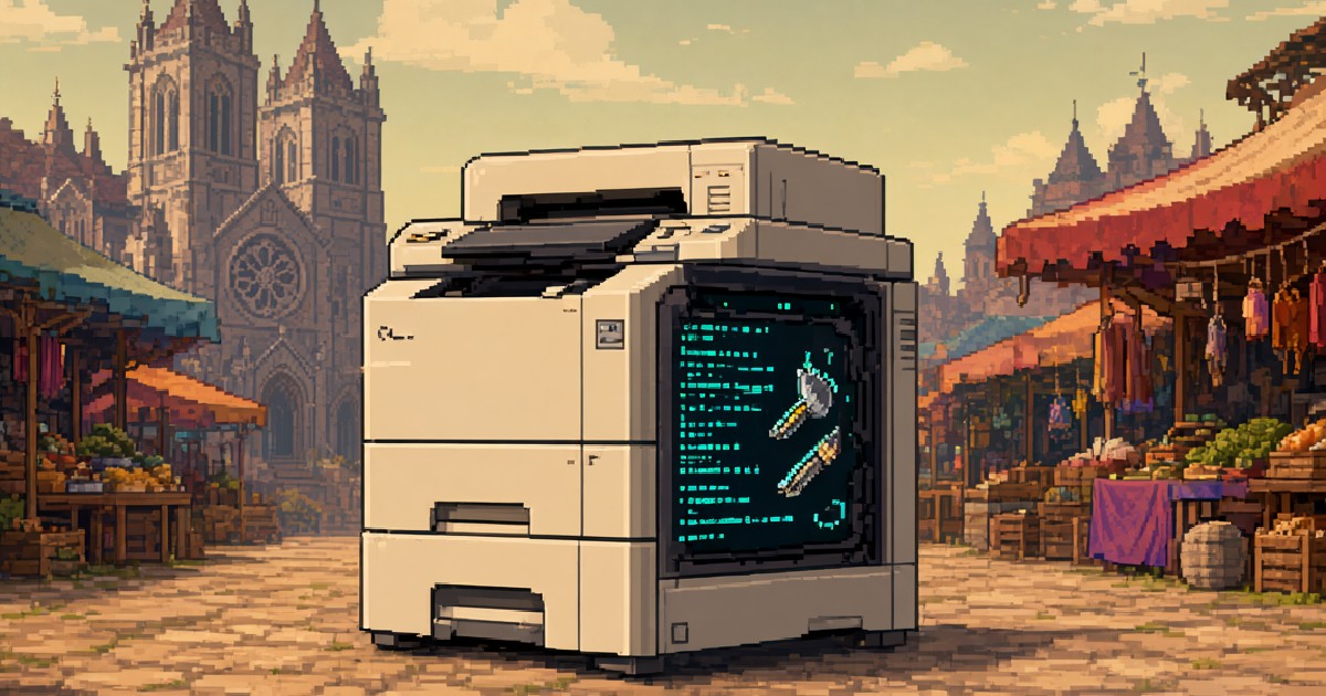 The original open source dream and what AI changes — 8-bit pixel art